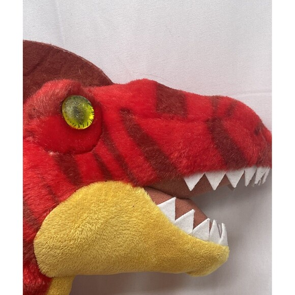 Build A Bear Red Dinosaur T Rex Velociraptor Raptor 19 Inch Plush Stuffed Animal - Picture 3 of 16